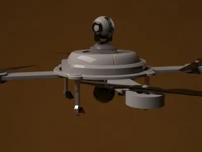 Drone 3D model 35