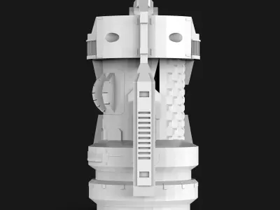 Sci-fi Grenade Low-poly 3D model buy