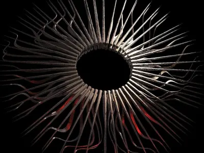 Angel Vortex Crown Sun 7 3D model