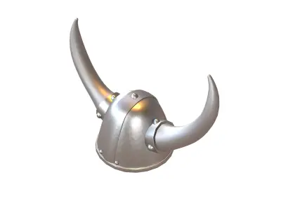 Viking Hat V1 011 Low-poly 3D model