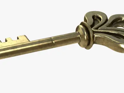 Key old 2 3D model