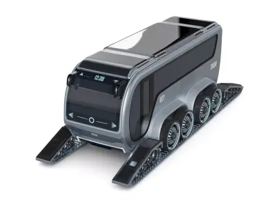 Snowcat Buse 3D model purchase