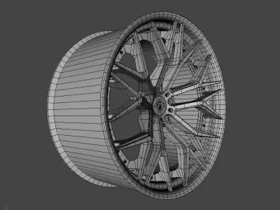 WHEEL BASED on FL FORCE ELITE 3D model
