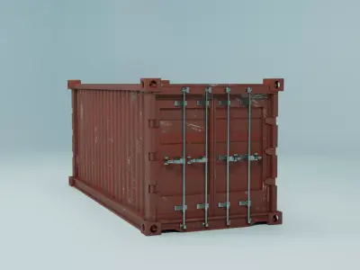 Cargo Container 3D model purchase
