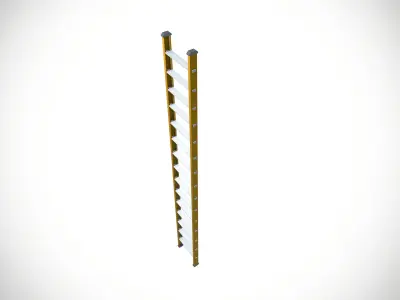 Ladder Low-poly 3D model buy