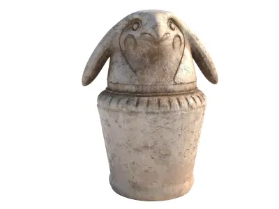 jar 10 Low-poly 3D model