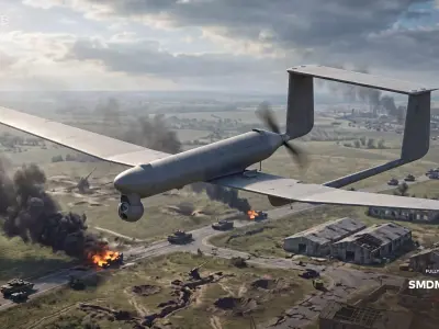 Advanced SMDM Drone for Multi-Domain Operations 3D model purchase