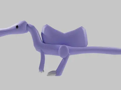 spinosaurus cute 3D model 3D model