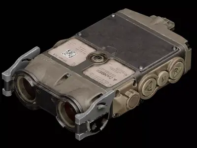 Laser Rangefinder - StormSLX Low-poly 3D model