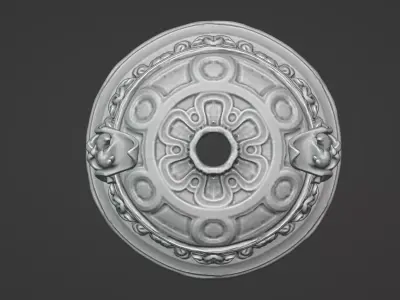 Medieval Gargoyle Fountain 3D Printable Model Scanned in England 3D print model
