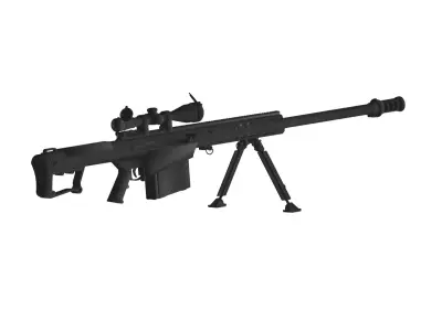 Barrett M107 3D model