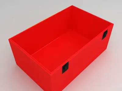 Tools container 3d model 3D model