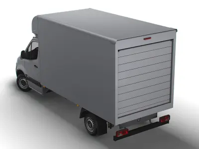 Mercedes Benz Sprinter Luton 2023 3D model