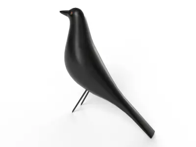Bird Decoration Low-poly 3D model