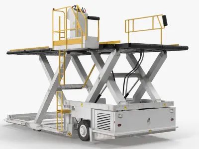 Lower Deck Loader Generic 3D model