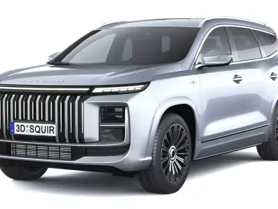 Jetour X90 Pro 2026 3D model