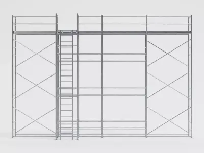 -Scaffolding V9- 3D model