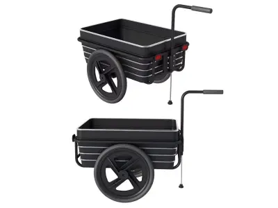 Cargo  Bike Trailer 3D model