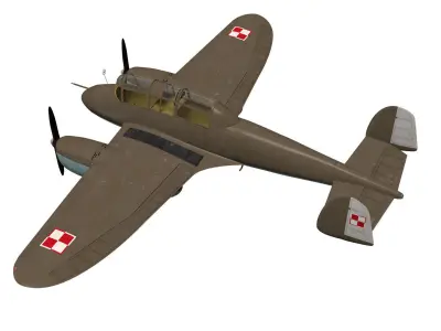 PWS-33 Wyzel 3D model