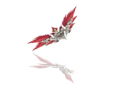 Sacred Bow Low-poly 3D model