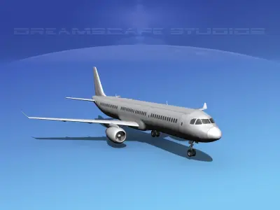 Dreamscape AC-221-350 Bare Metal 3D model