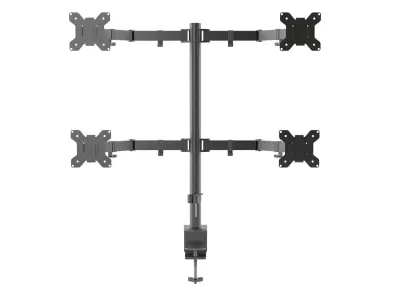 Quad Monitor Desk Mount 3D model