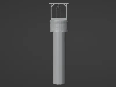 Western Well Free low-poly 3D model