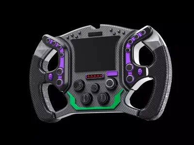 steering wheel auto motor tuning formule  3D model purchase