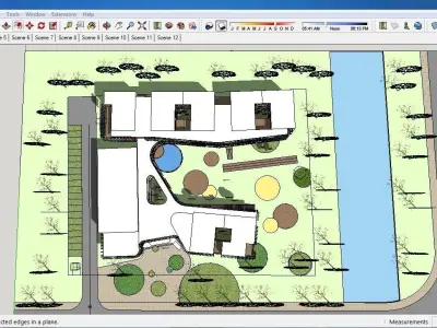 Sketchup Kindergarten A2 3D model