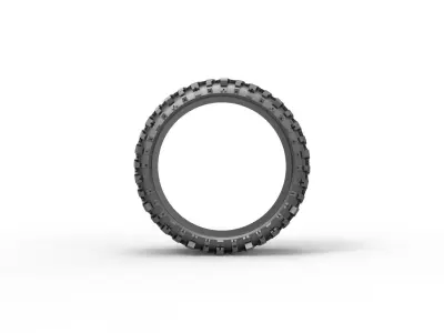 Rock bouncer Ring 3D print model