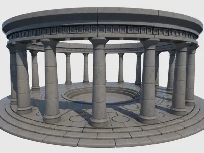 Ancient Altar 3D model