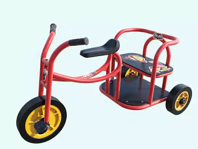 Weplay Tuk Tuk Kid Bicycle Children bike 3D model