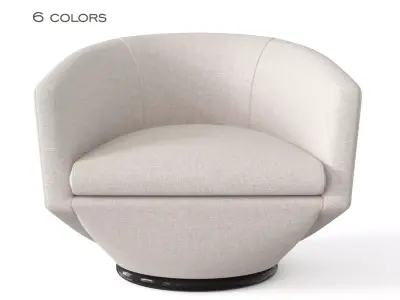 Armchair KFA1032 Low-poly 3D model