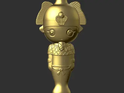 God Osiris high poly ready for 3d print 3D model