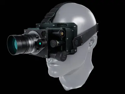 Night Vision Goggles Low-poly 3D model