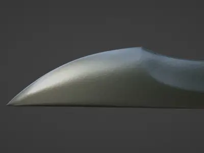 Sword - Butterfly Sword Low-poly 3D model