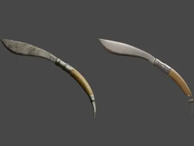dao bo chau 3D model