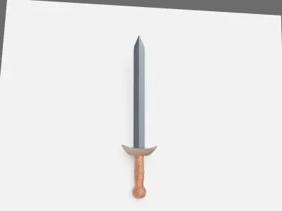Gladiator Sword 3D model