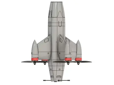 FPV Speed Drone 3D model