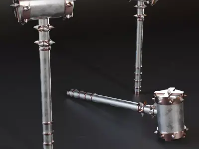 Mk Basemesh Mace 13 Free 3D model