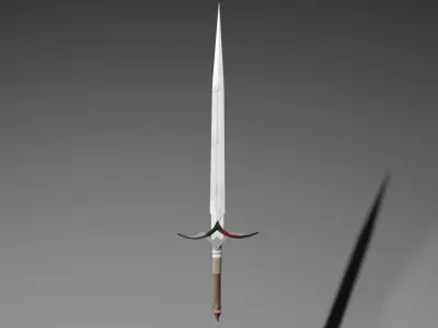 sword 3D model 16