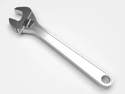 Monkey Wrench 3D model purchase