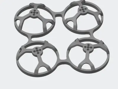 GEPRC Cinelog25 Protective ducts 3D print model