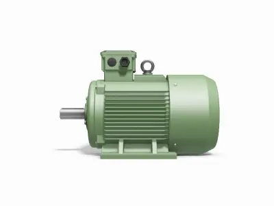 180M B3 Top IEC electric motor - 3D CAD model 3D model