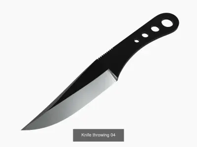 Throwing knifes 3D Model Pack purchase