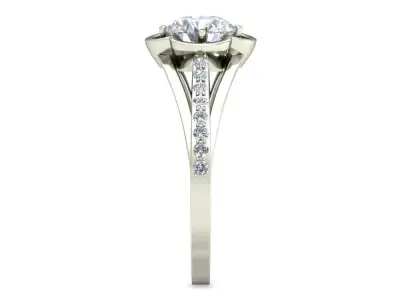 Wedding Ring  3D print model 153