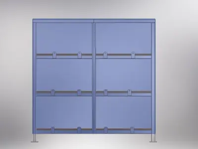 26334-SHELF TYPE A Free 3D model