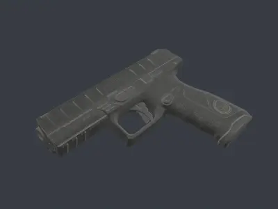 Beretta APX Low-poly 3D model