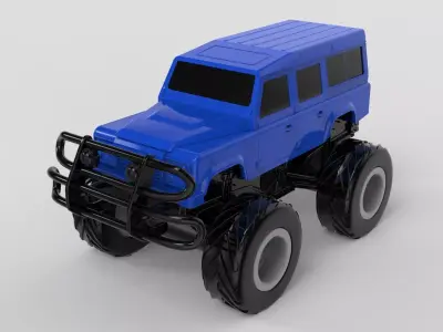 Monster Truck 3D model buy
