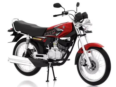 2006 - 2009  Yamaha RX King 135 3D model